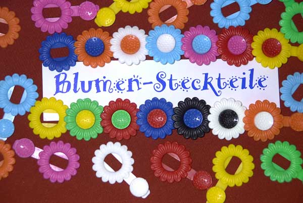 Blumen-Steckteile